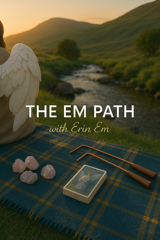 Ethereal light and stars illustration placeholder