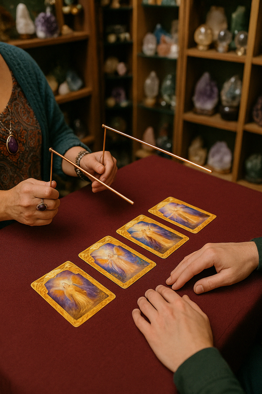 Ethereal light and stars illustration placeholder